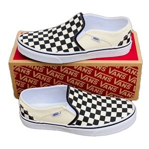 Vans Checkerboard Slip-on Sneakers